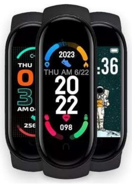 Akıllı Uyumlu Bileklik M6 Adımsayar Spor Modları Çağrı Görme Türkçe Menü - SBS8840-7902 fırsatları