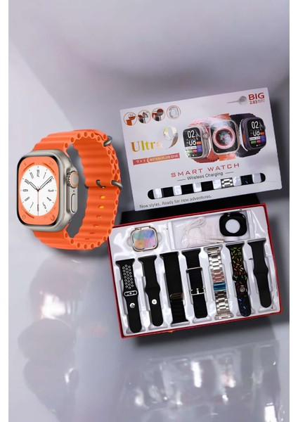 Akıllı Saat Android ve Ios Uyumlu Arama Cevaplayan Dokunmatik Ekran - SBS2135-6284 indirimleri