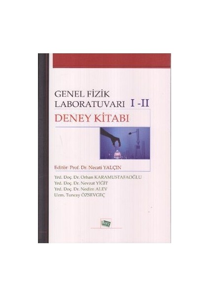 Genel Fizik Laboratuvarı 1-2 Deney Kitabı