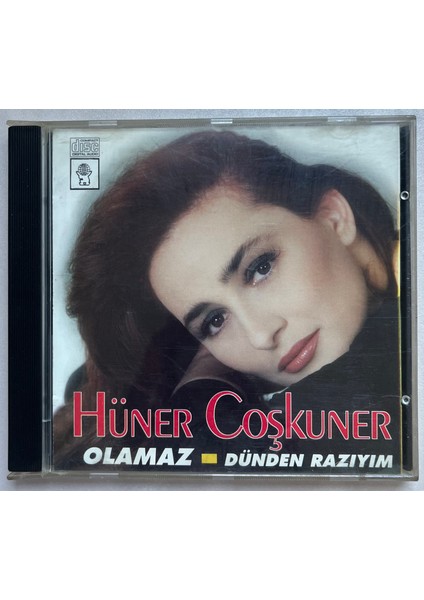 Hüner Coşkuner Olamaz - Dünden Razıyım CD (Orijnal 1994 Dönem Baskı Cd)