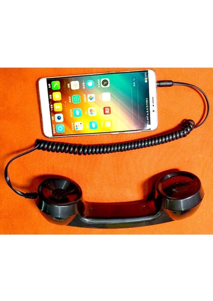 3.5mm Mic Retro Cep Telefonu Ahize Telefon Klasik Alıcı Siyah (Yurt Dışından) fiyatları