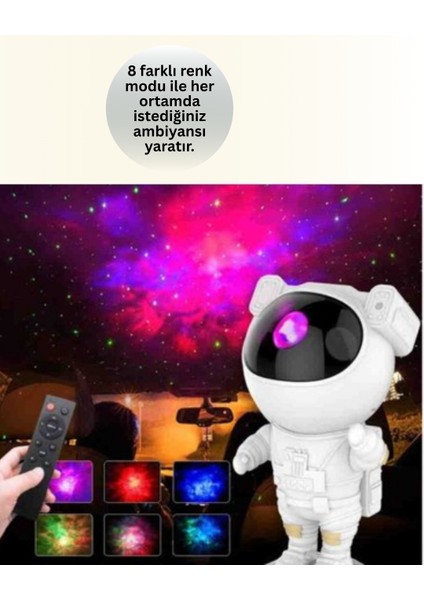 Ayarlanabilir Parlaklık ve Zamanlayıcı Modlu Astronot Lamba - SBS3394-4726 fiyatları