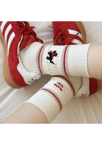 Çizgili Köpek Uzun Çorap (Yurt Dışından) fırsatları