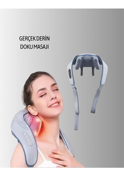 Vnb-01 1800MAH Pil Kapasiteli Boyun Masaj Aleti - SBS6944-4181 fırsatları