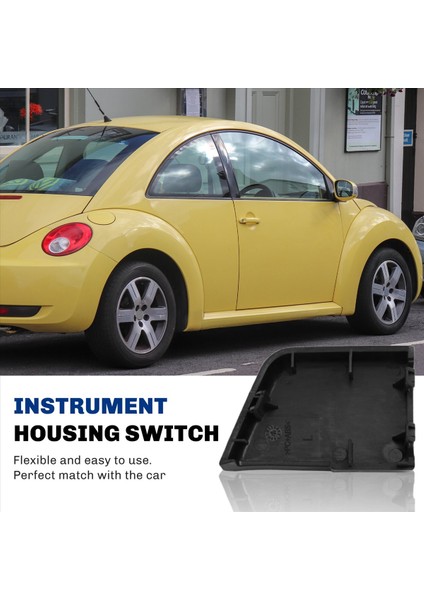 Vw Beetle 2006-2010 Için 1paır Araç Kayıt Kapalanış Kullanıcı Kapak 1C0-858-100-C-2AQ 1C0-858-099-C-2AO (Yurt Dışından) indirimleri