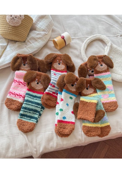 Kuru Sosisli Köpek Karbonit Pamuklu Çoraplar, Kışlık (Yurt Dışından) fırsatları