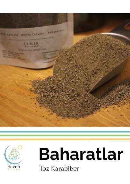 Karabiber - Toz 200 gr | Haven Herbs & Blends fiyatları