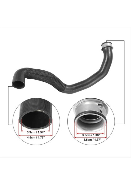 1645010682 Üst Radyatör Hortum Mercedes Için Soğutma Su Beslemesi Borusu Benz M273 W166 X164 ML550 GL450 GL320 A1645010682 (Yurt Dışından) indirimleri