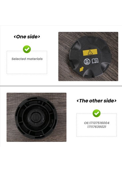 17137516004 Bmw E90 E60 F10 F07 F01 E70 E71 E63 E64 F02 Radyatör Caps Genişleme Tank Radyatör Kapağı (Yurt Dışından) indirimleri