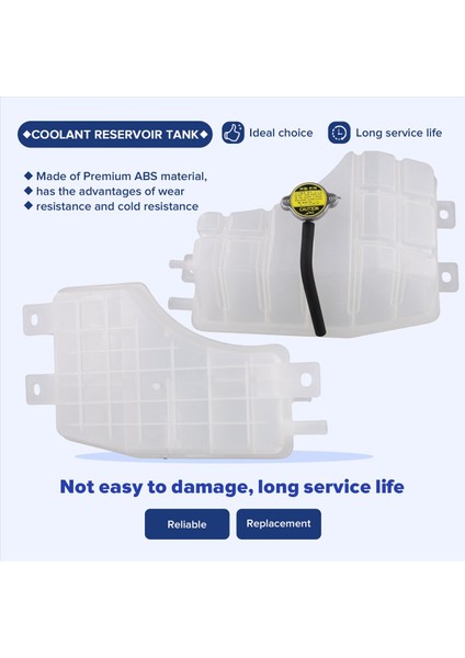 Kia Sorento Için Kapak Tüplü Araba Soğutucu Rezervuar Tankı 3 5l 2003 -2006 25430-3E200 25430-3E201 254303E201 (Yurt Dışından) indirimleri