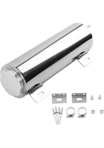 3x9 Inç Radyatör Taşma Tankı Şişe Soğutma Suyu Taşma Tankı Evrensel Araba Malzemeleri (Yurt Dışından)