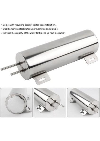 3x9 Inç Radyatör Taşma Tankı Şişe Soğutma Suyu Taşma Tankı Evrensel Araba Malzemeleri (Yurt Dışından) indirimleri