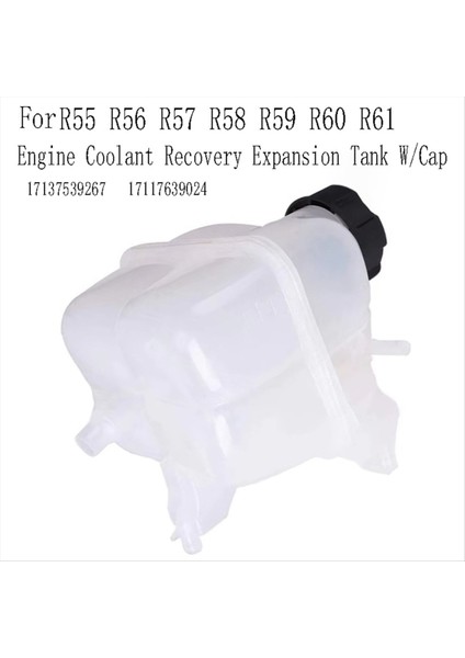 17137539267 Motor Soğutucu Kurtarma Genişleme Tankı Mini R55 R56 R57 R58 R59 R60 R61 17117639024 (Yurt Dışından) indirimleri
