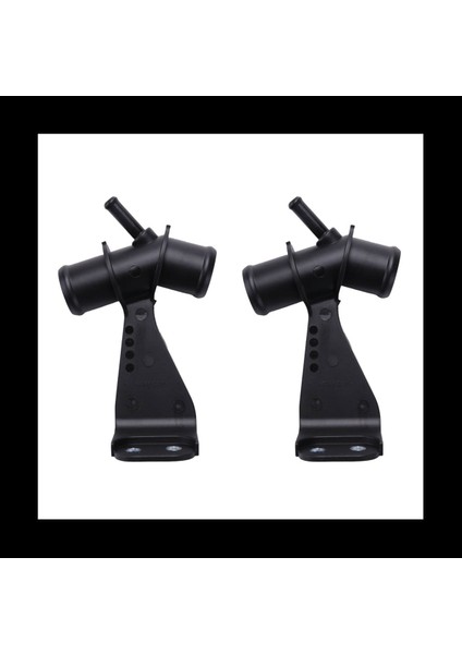 2x Soğutma Boru Flanşı Toyota Corolla / Matrix Için Uygun 2009-2011 1 8l L4 (Yurt Dışından)