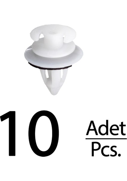 Bmw Için Kapı Döşeme Klips - 10 Adet