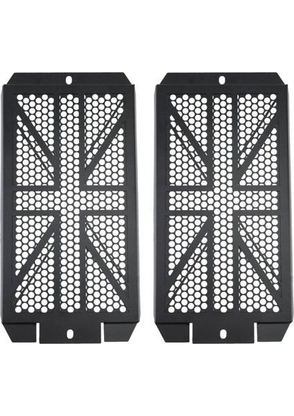 2x Motosiklet Radyatör Koruma Koruma Triumph Bobber Black ve T120 T100 Hız Ikiz Street Cup Twin Thruxton 2017+ (Yurt Dışından)