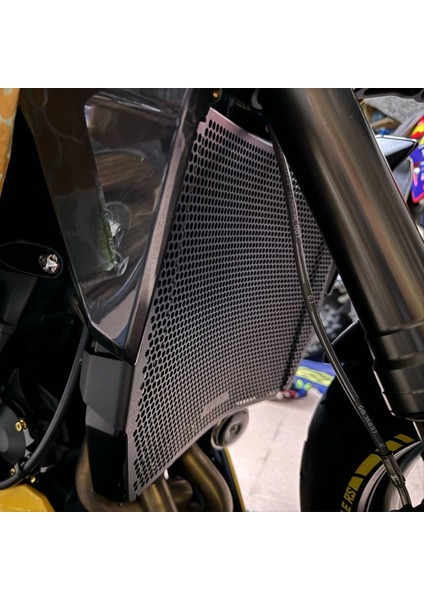 Motosiklet Radyatör Koruma Grille Kapak Koruyucusu Triumph Street Triple 765S 765R 765RS 2023 2024 Aksesuarlar (Yurt Dışından) fırsatları