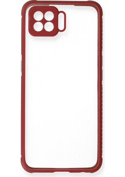 Oppo A73 Kılıf Miami Şeffaf Silikon - Fuşya (K95) modelleri