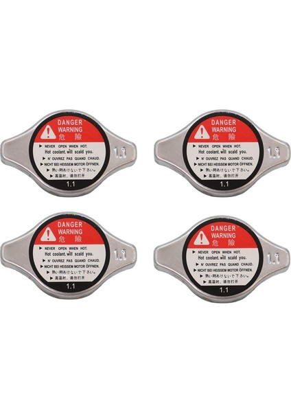 4x Radyatör Kapağı 19045-RAA-003&#39 Ü Değiştirin Honda Acura-Accura-Accord Civic Crv Elementler Fit Odyssey Pilot Ridgeline (Yurt Dışından)