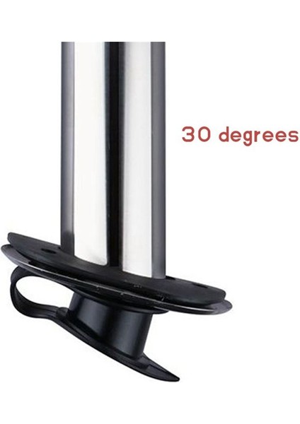 30 Derece Balıkçılık Kutbu Stand Paslanmaz Çelik Gömülü Montaj Balıkçı Çubuk Tutucu Tekne Aksesuarları Deniz (Yurt Dışından) modelleri