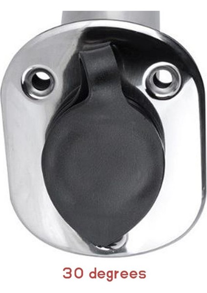 30 Derece Balıkçılık Kutbu Stand Paslanmaz Çelik Gömülü Montaj Balıkçı Çubuk Tutucu Tekne Aksesuarları Deniz (Yurt Dışından) fırsatları