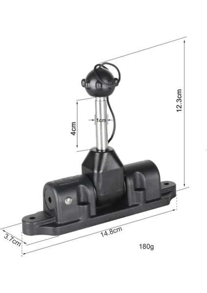 Tekne Kürek Kilidi Desteği Tekne Kayık Çapa Tutucu Tıp Down Paddle Tutucu Şişirilebilir Dinghy Kano Aksesuarları (Yurt Dışından) fırsatları