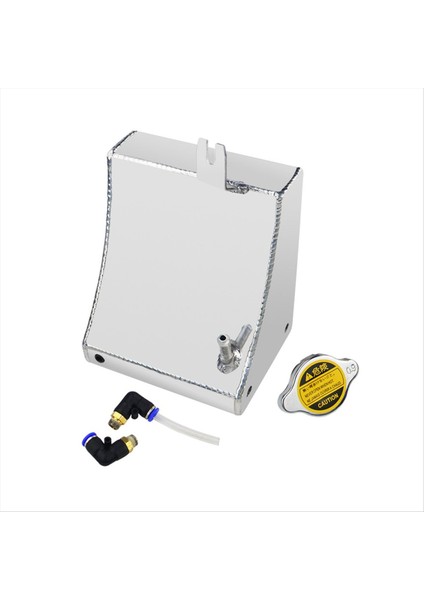 Alüminyum 1 5l Soğutucu Taşma Tankı Nissan 240SX 240SX S13 SR20DET KA24DE KA24E KA24 Yardımcı Soğutma Ketto Gümüş (Yurt Dışından) indirimleri