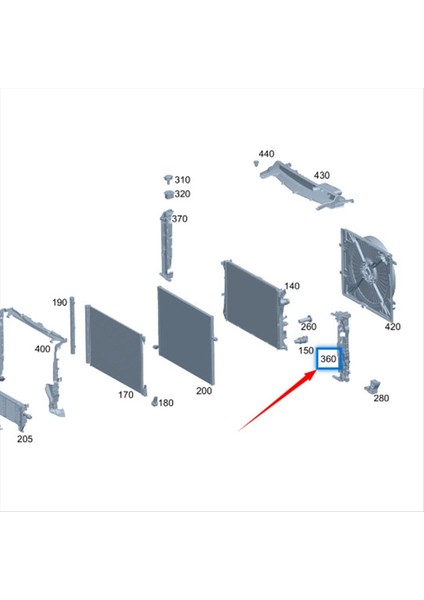 1 Çift Yoğuşma Kompresör Braketleri Mercedes-Benz Glc W253 0995044118 0995044218 Için Su Soğutucu Desteği (Yurt Dışından) indirimleri