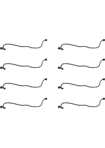 8x Araç Genişleme Tank Soğutucu Havalandırma Hortumu Havalandırma Radyatör Hattı 8W0121081BL Audi A4 B9 A5 S5 8W0 121 081L Otomobil Parçaları (Yurt Dışından)