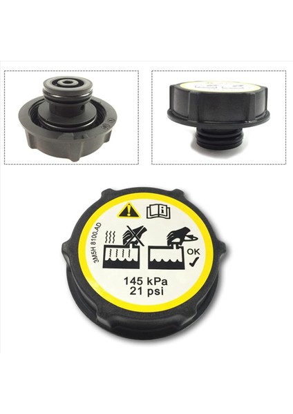 Ford/focus/fiesta/c-Max/mondeo/transit 1301104 3M5H-8100-AD Için 6x Tank/radyatör Kapağı (Yurt Dışından) indirimleri