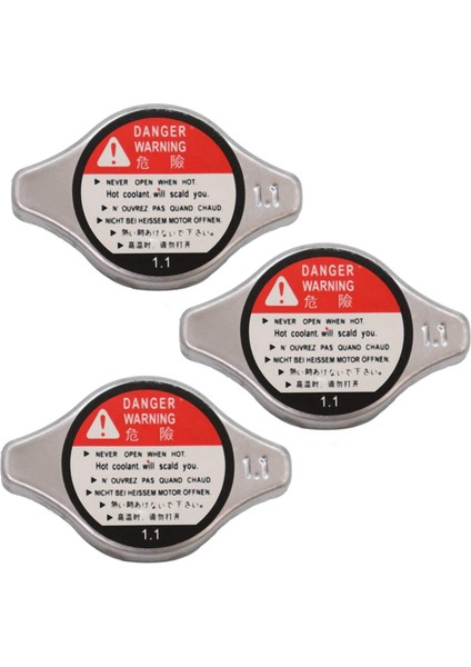 3x Radyatör Kapağı 19045-RAA-003&#39 Ü Honda Acura-Accura-Accord Civic Crv Elementler Fit Odyssey Pilot Ridgeline Değiştirin (Yurt Dışından)