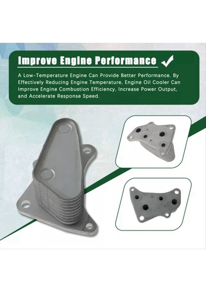 1 Pcs Buick Encore Için Motor Yağı Soğutucu Radyatörü Chevrolet Cruze Malibu Gmc 1 4l 1 5l 12678774 12640136 (Yurt Dışından) fiyatları