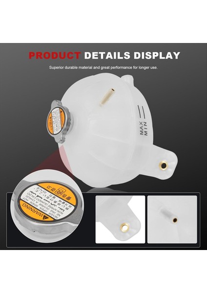 Hyundai Tucson Için Kapalı Motor Soğutucu Rezervuar Tankı 2018-2021 Kıa Sportage 2017-2021 25431D3500 KI3014107 (Yurt Dışından) modelleri