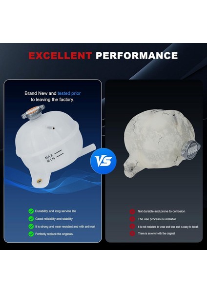 Hyundai Tucson Için Kapalı Motor Soğutucu Rezervuar Tankı 2018-2021 Kıa Sportage 2017-2021 25431D3500 KI3014107 (Yurt Dışından) fırsatları