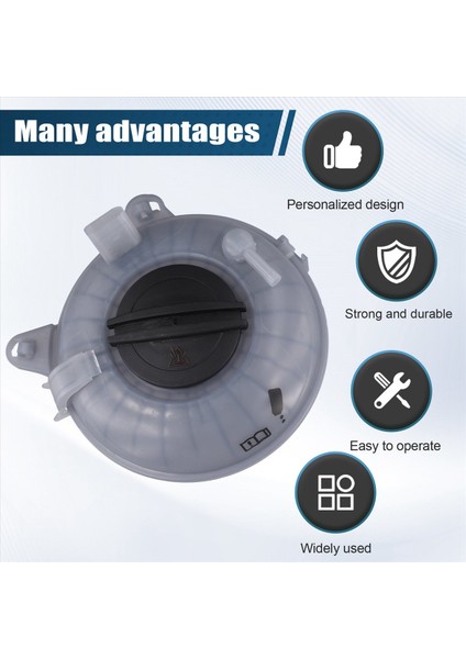 Yeni Yüksek Kaliteli Soğutucu Genişleme Tankı 5Q0121407 5qd 121 407 B Volkswagen Için Audi Golf 7 Tiguan Passat Skoda Koltuğu (Yurt Dışından) fırsatları