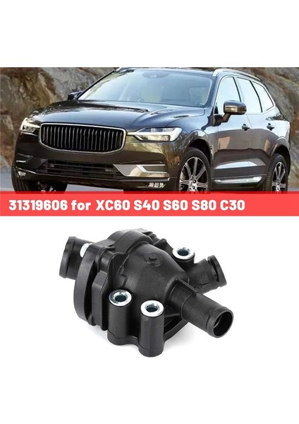 31319606 Volvo XC60 S40 S60 S80 C30 Için Soğutucu Termostat Manuel Radyatör Arabası (Yurt Dışından) fırsatları