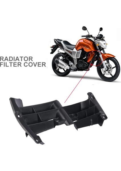 Motosiklet Soğutma Soğutucu Radyatör Filtre Kapağı Izgara Guard Grill Protecter Yamaha FZ16S FZ-S16 FZ16 S Aksesuarları Için (Yurt Dışından) modelleri