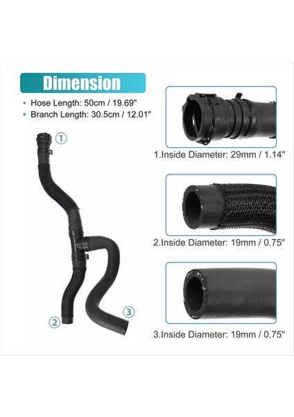 95039027 95971217 95971218 Car Hvac Outlet Isıtıcı Hortumu Chevrolet Cruze 2011-2015 (Yurt Dışından) fırsatları