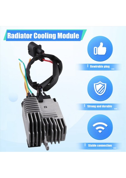 Audi A4 Quattro 02-09 8E0959501AG 8E0959501R 8E0959501D 8E0959501B Için Radyatör Soğutma Fan Kontrol Ünitesi Modülü (Yurt Dışından) indirimleri