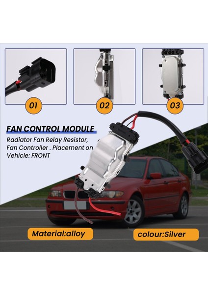 Bmw 3series Için Araç Radyatör Fan Kontrol Modülü E46 316CI 3116TI 318CI 318I 320CI 320I 323CI 328I 330I 7561757 (Yurt Dışından) fırsatları