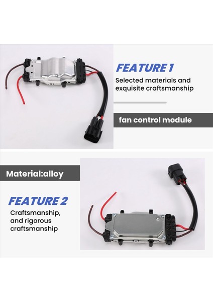 Bmw 3series Için Araç Radyatör Fan Kontrol Modülü E46 316CI 3116TI 318CI 318I 320CI 320I 323CI 328I 330I 7561757 (Yurt Dışından) indirimleri