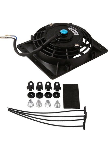 2x 6 Inç Slim 650CFM Radyatör Soğutma Fanları Universal Slim Pull Push 12V 80W Direkt Yedek Fan Montaj Kiti (Yurt Dışından) fırsatları
