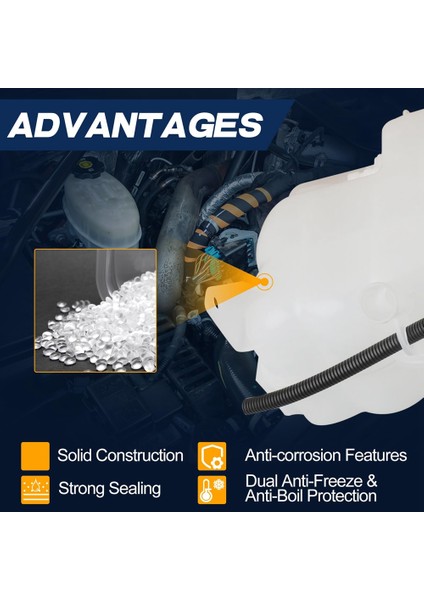 Motor Radyatör Soğutucu Surgrah Dökücücü 84257137 Chevrolet Silverado 2500 3500 4500 5500 Hd Motor Soğutucu Rezervuarı (Yurt Dışından) fiyatları