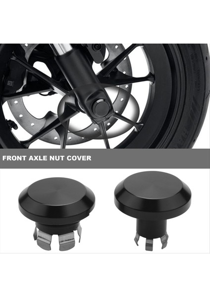 Sportster S 1250 RH1250 S Pan America 1250 S PA1250 2021 2022 Ön Aks Somun Kapakları Pivot Cıvatası Kapakları Siyah (Yurt Dışından) indirimleri