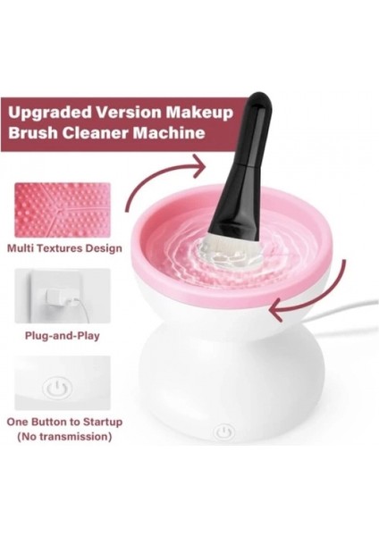 Elektrikli Makyaj Fırçası Temizleyici modelleri