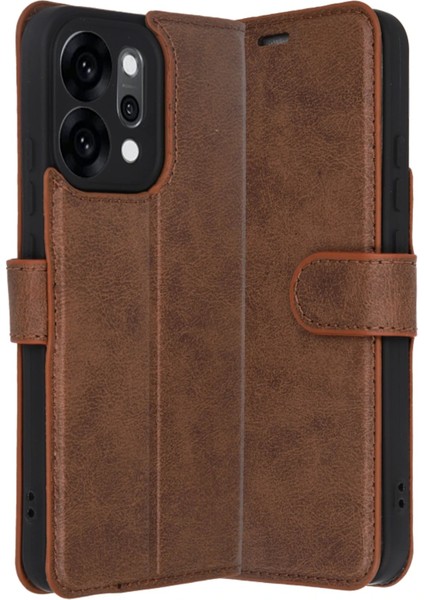 CPT16 Oppo Reno 14 Trend S Plus Kapaklı Kılıf - Taba