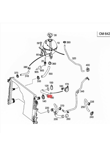 3x Motor Üst Radyatör Boru Soğutucu Su Hortumu A9065012982 Mercedes Benz Sprinter W639 210 Cdı 211 Cdı 213 Cdı 214 (Yurt Dışından) indirimleri