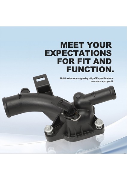 Hortumlu Motor Soğutucu Termostat Muhafazası 1338487 13249353 Opel Adam Astra J Corsa D Meriva B Vauxhall (Yurt Dışından) modelleri