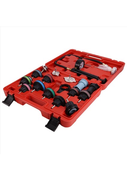 18PCS Evrensel Radyatör Basınç Test Cihazı Kiti Soğutucu Basınç Test Cihazı Soğutucu Soğutucu Vakum Doldurma Kiti Soğutma Sistemi (Yurt Dışından) modelleri