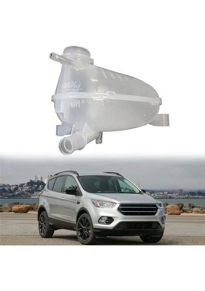 GV6Z8A080B GV6Z-8A080-B Araç Motor Radyatör Soğutucu Rezervuar Genişleme Tankı Ford Escape 2017-2019 (Yurt Dışından) modelleri